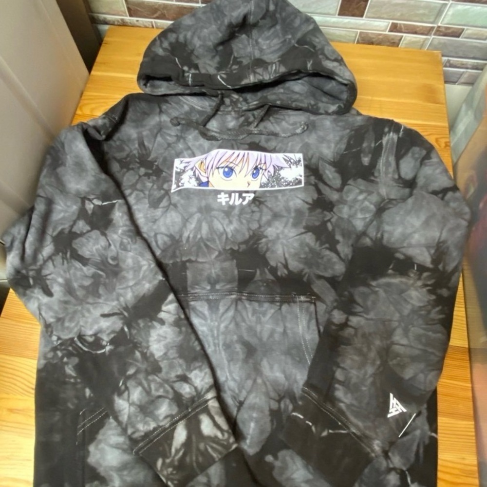 Hypland Hunter x Hunter Killua Eye Tie Dye Hoodie (Zumiez Exclusive) Size S